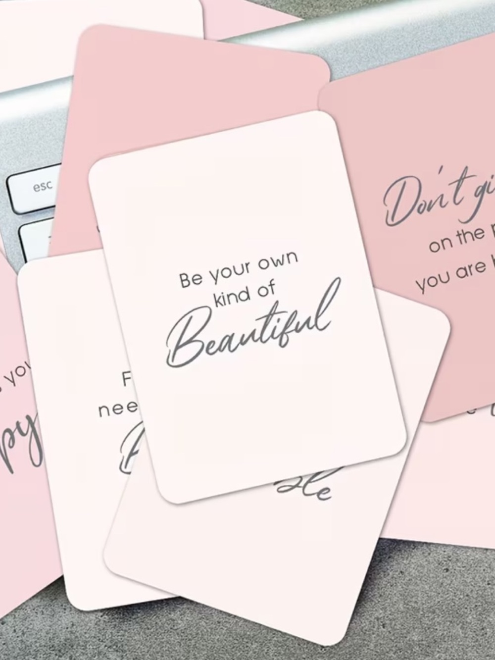 30 pcs positive affirmation cards set NEW quote cards for self care